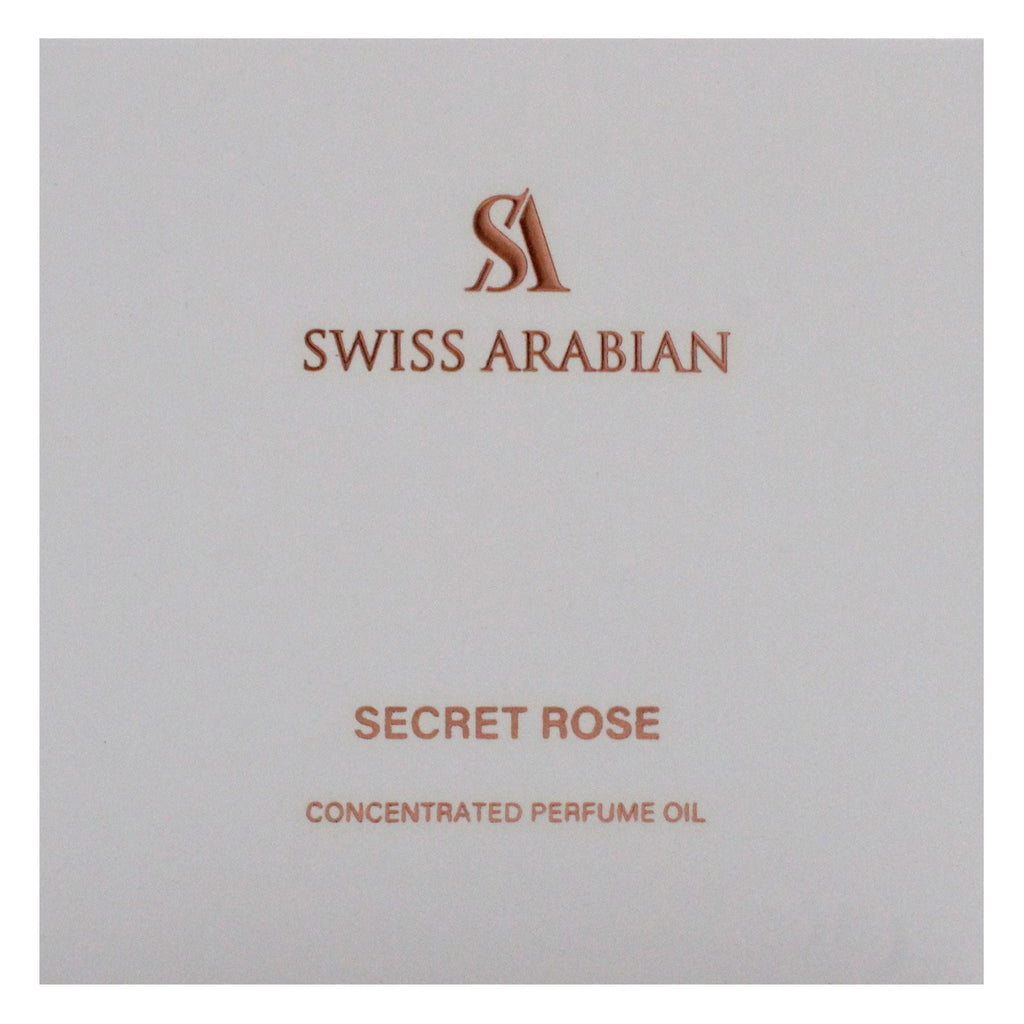 Secret Rose by Swiss Arabian for Unisex - 0.4 oz Parfum Oil