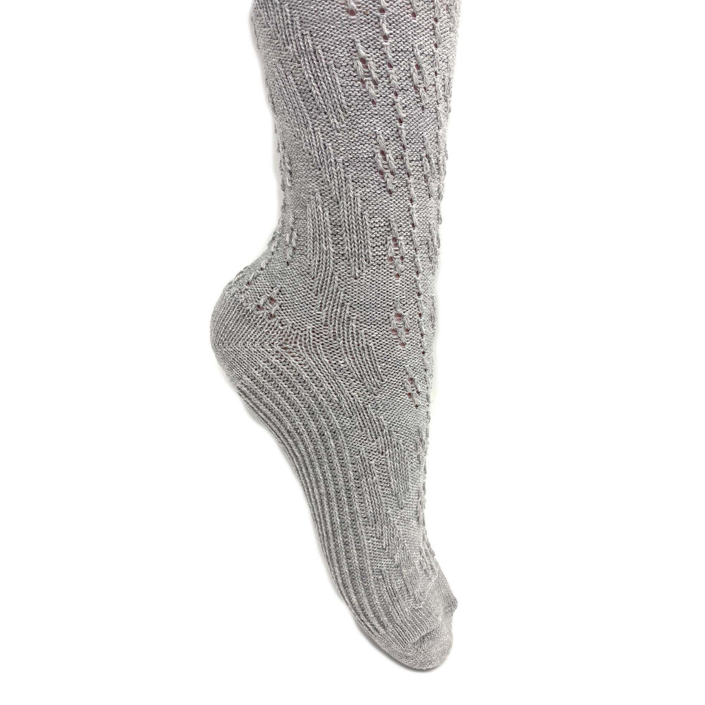 Cotton Knee High Knitted Socks for Women Novelty Knee Socks 1 Pair