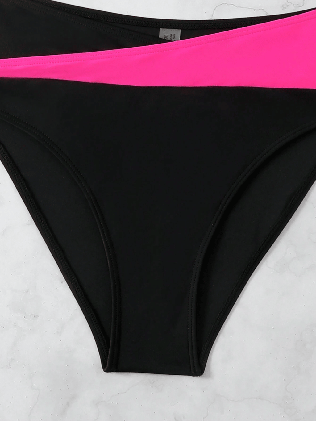 A bikini with a fashionable color