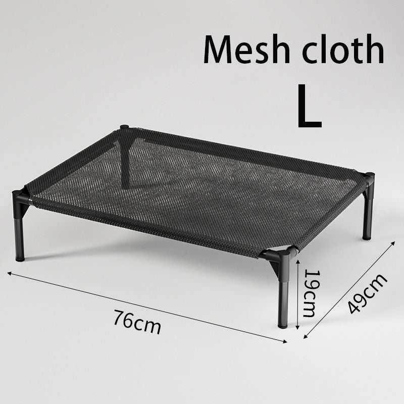 Pet Bed, No Assembly Required, Foldable, Portable, Waterproof & Moisture-Proof, Breathable & Antibacterial, All-Season Sleeping Mat for Cats and Dogs, Indoor & Outdoor Use