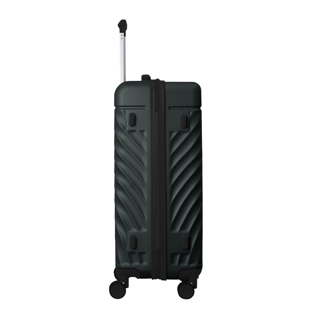Luggage Sets ABS Hardshell 3pcs Luggage, Lightweight Durable Suitcase sets Spinner Wheels Suitcase with TSA Lock 20''24''28'' Available(Dark Green)