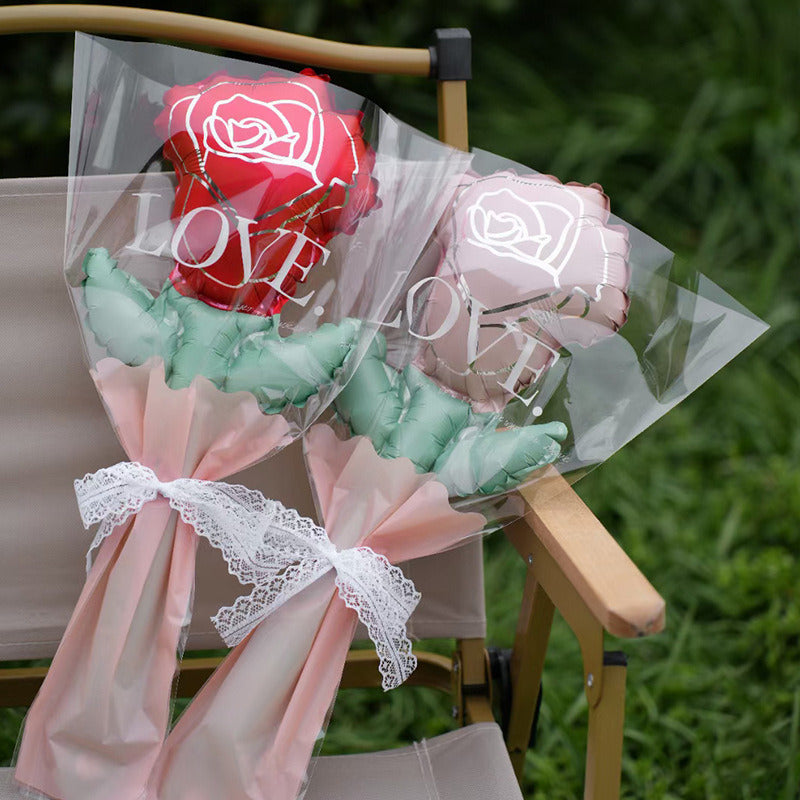 Mother's Day Goddess's Day Valentine's Day holding love flower balloon kindergarten mall activities gifts