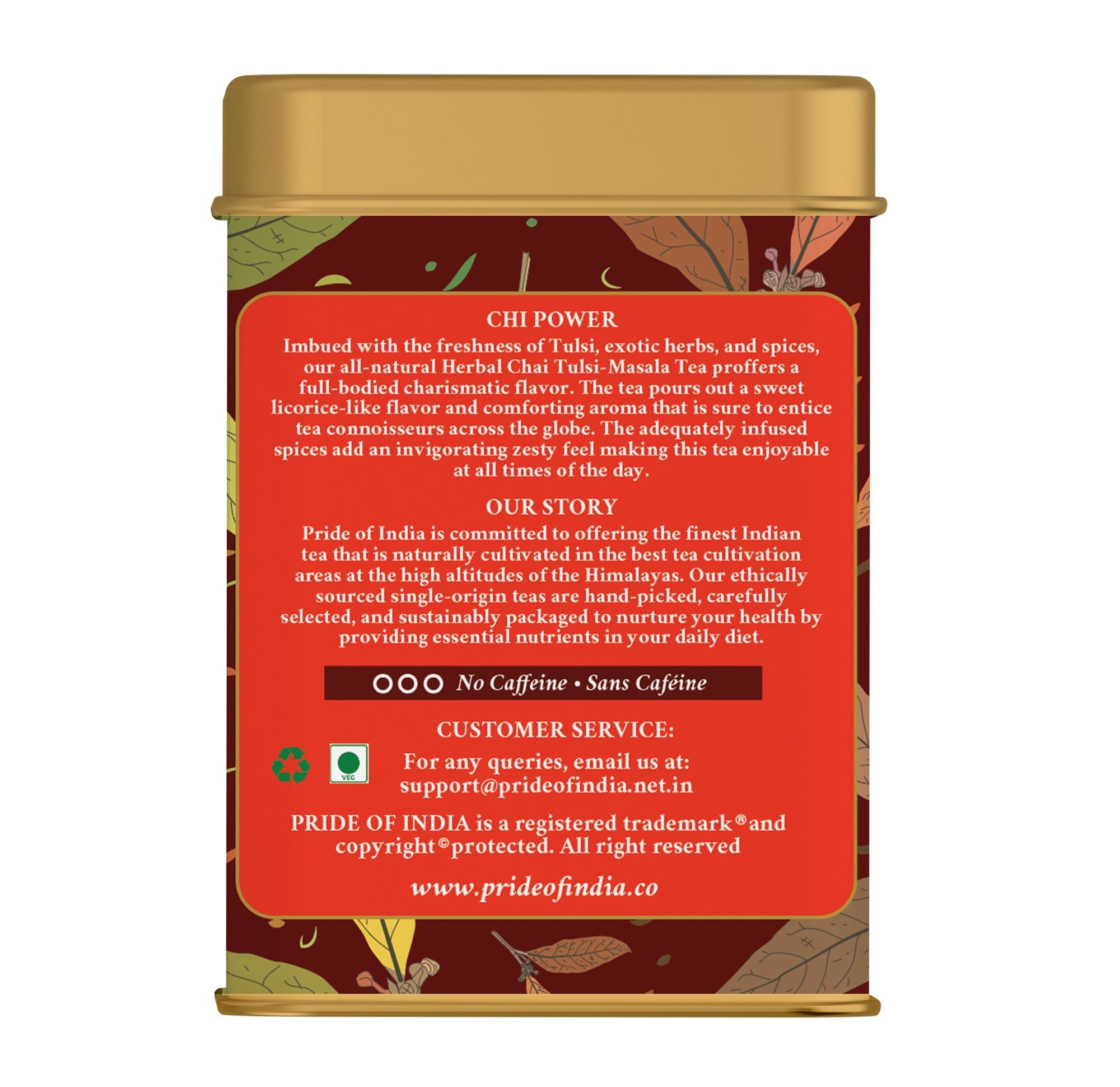 Herbal Chai (Comforting Spiced Tea)- 2 Pack (30 Tea Bags) 30ct