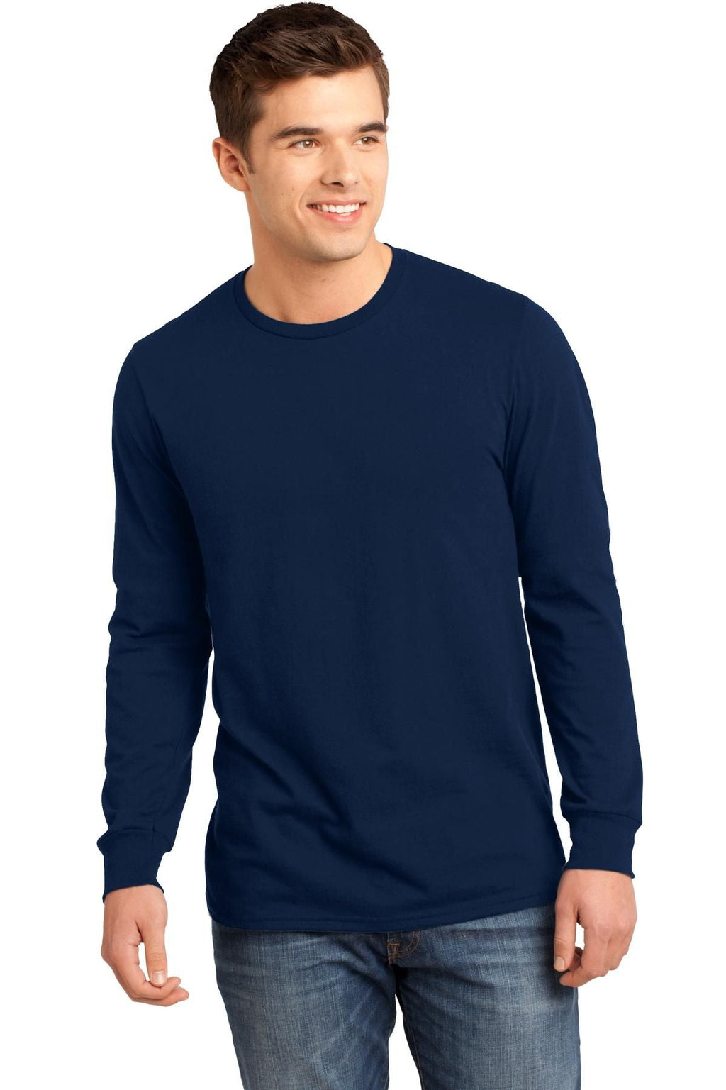 District Young Mens The Concert Tee Long Sleeve DT5200