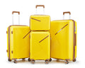 Luggage Sets 4 Piece(14/20/24/28), Expandable Lightweight Suitcase with 4 Double 360 Degrees Mute Spinner Wheels PP Materials Durable TSA Lock Travel Luggage