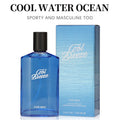 3.4fl Oz Men's Eau De Toilette Spray, Long-Lasting Perfume, Notes Of Mint, Rosemary, Sea Water Flavor, Perfect For Dating, Daily Life, Parties, Gift Giving