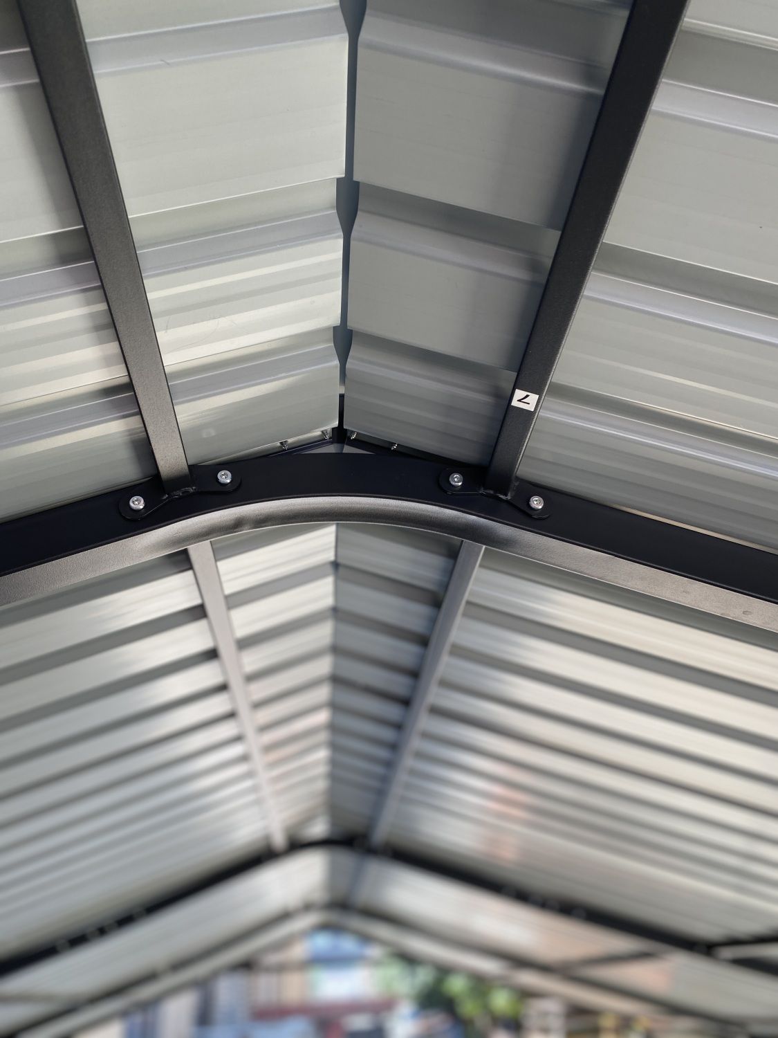 supply Video NEW Metal Carport 12 ×20 FT Heavy Duty with Galvanized Steel Roof, Metal Garage Canopy with Galvanized Steel Roof & Frame, Car Tent Outdoor Storage Shed for Car, Boats and Truck, Gray