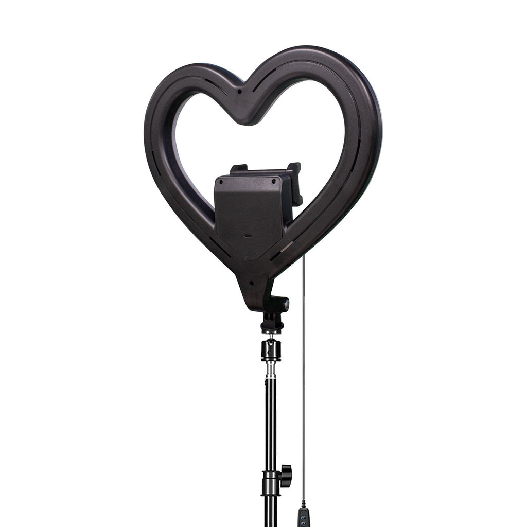 Supersonic PRO Live Stream 10" Heart Shaped Selfie Ring Light