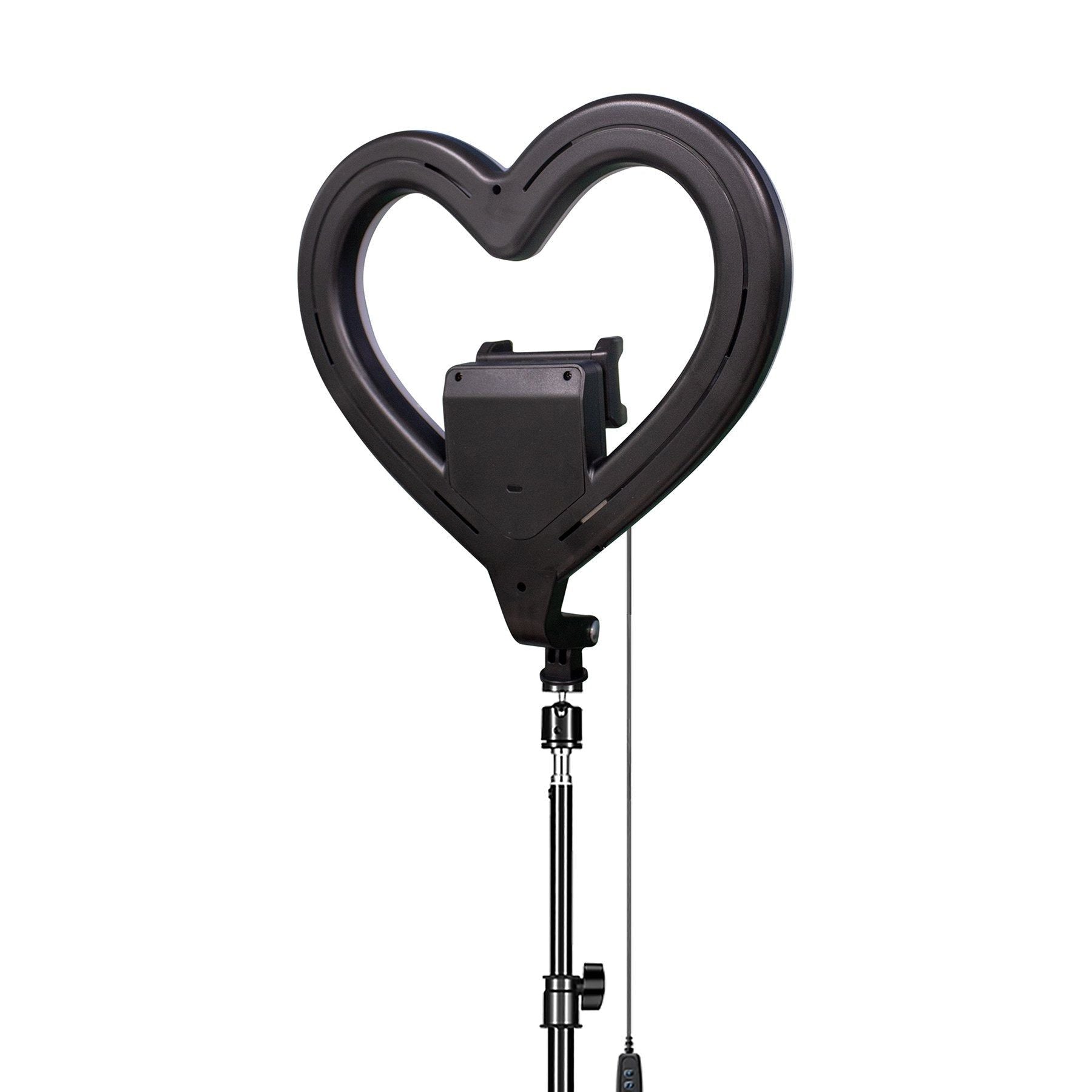 Supersonic PRO Live Stream 10" Heart Shaped Selfie Ring Light