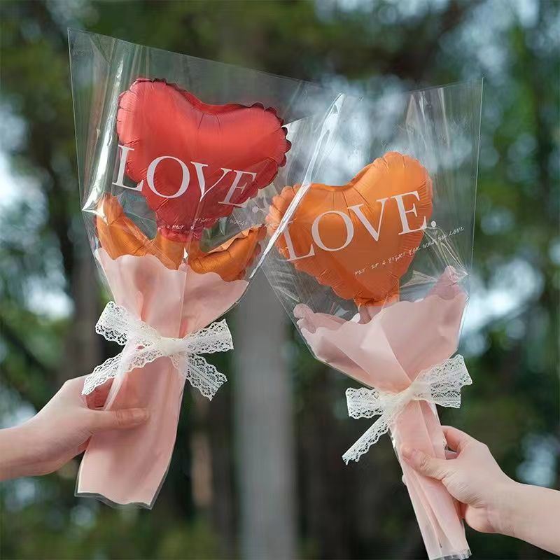 Mother's Day Goddess's Day Valentine's Day holding love flower balloon kindergarten mall activities gifts
