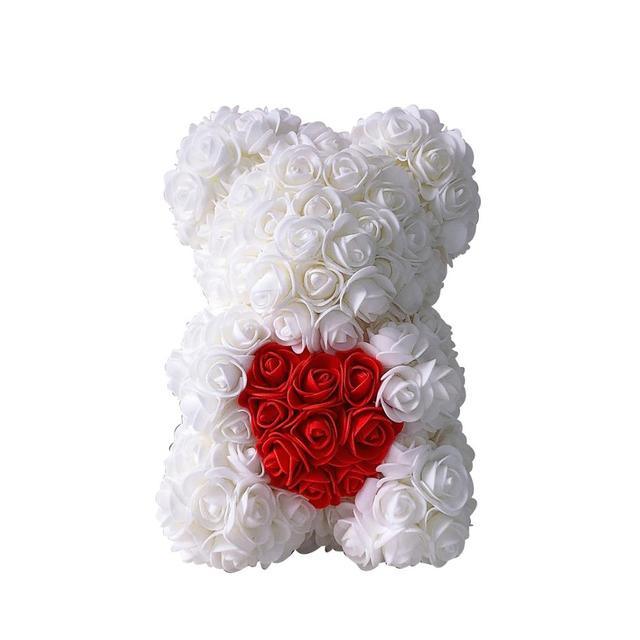Rose Teddy Bear for Valentine's Day or Mother's Day Gifts