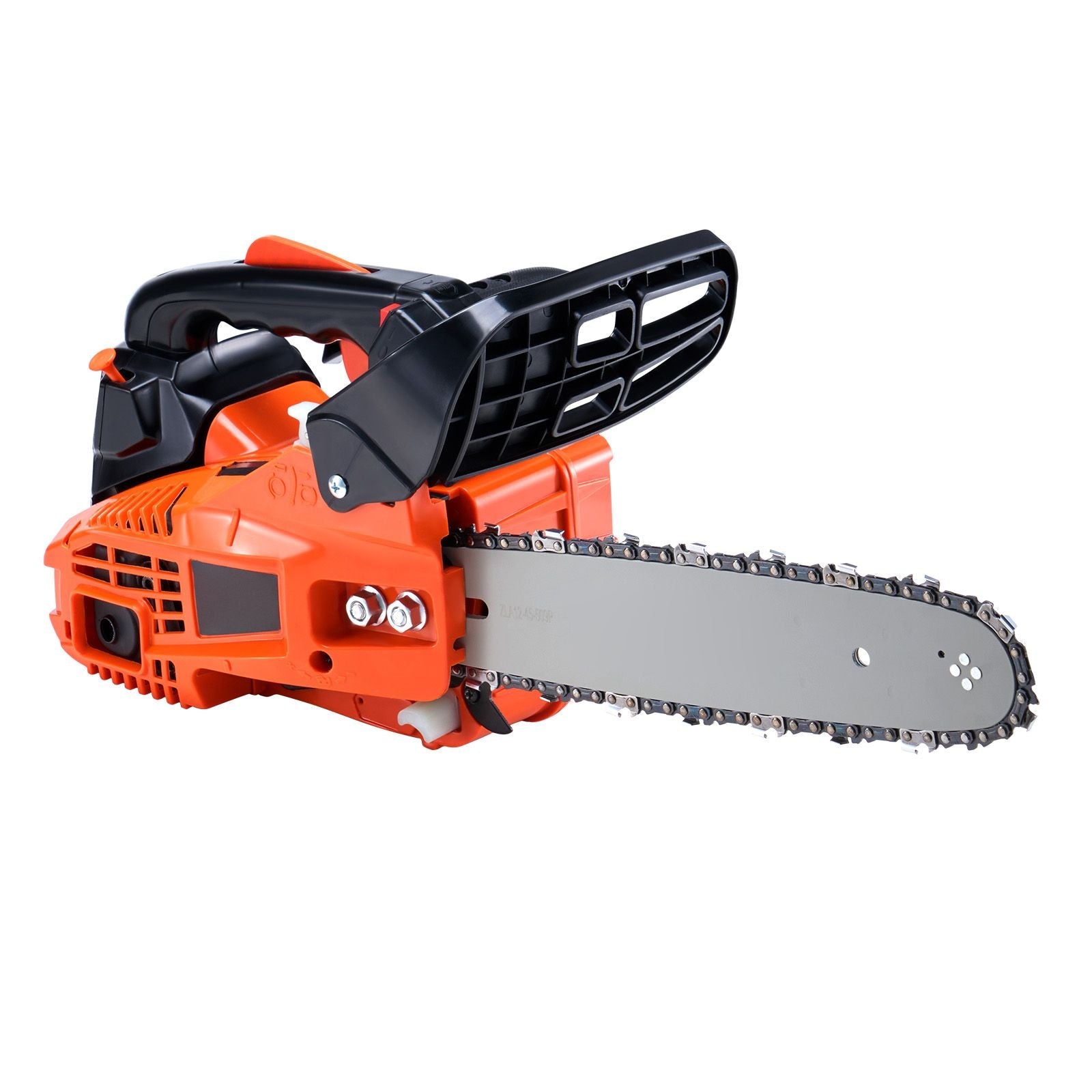 Gas Chainsaw, 25.4CC 12" 1.2HP, Gasoline Powered Chain Saw, Handheld Cordless Petrol Chainsaws for Tree Wood Branch Cutting, Tree Trimming, Land Clearing, Farm Garden Ranch Forest Cutting Use