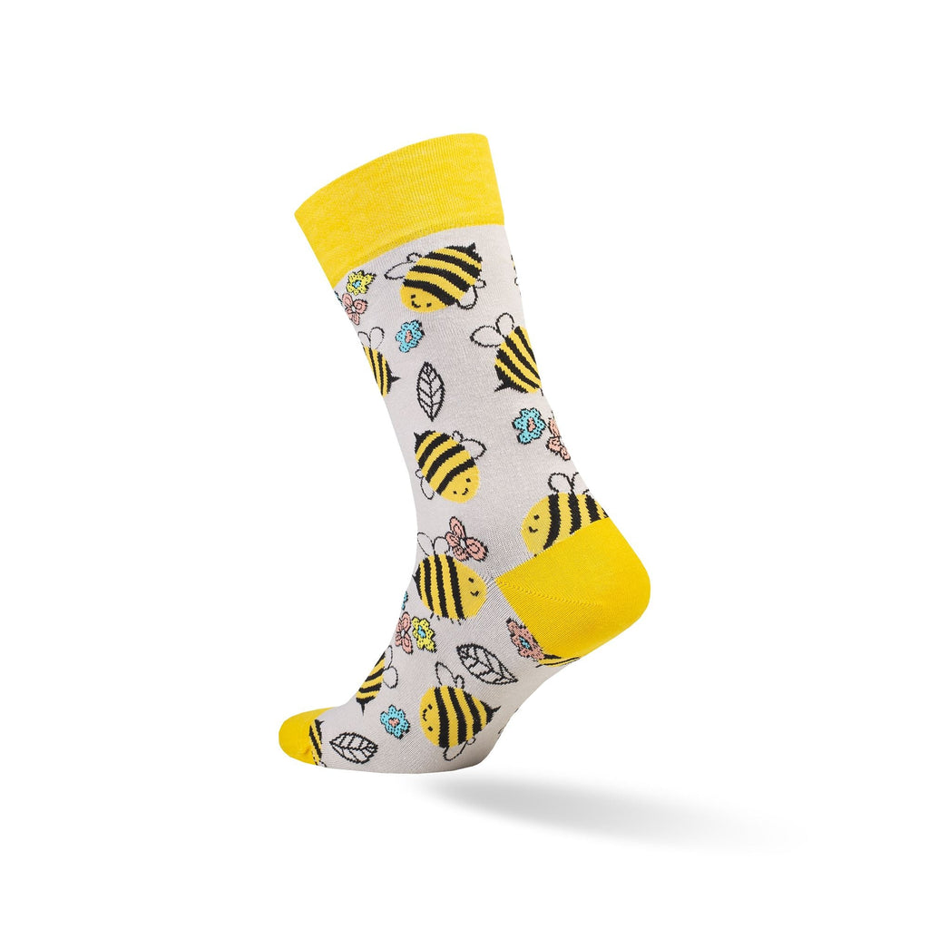 Colorful Funny Combed Cotton Crew Socks