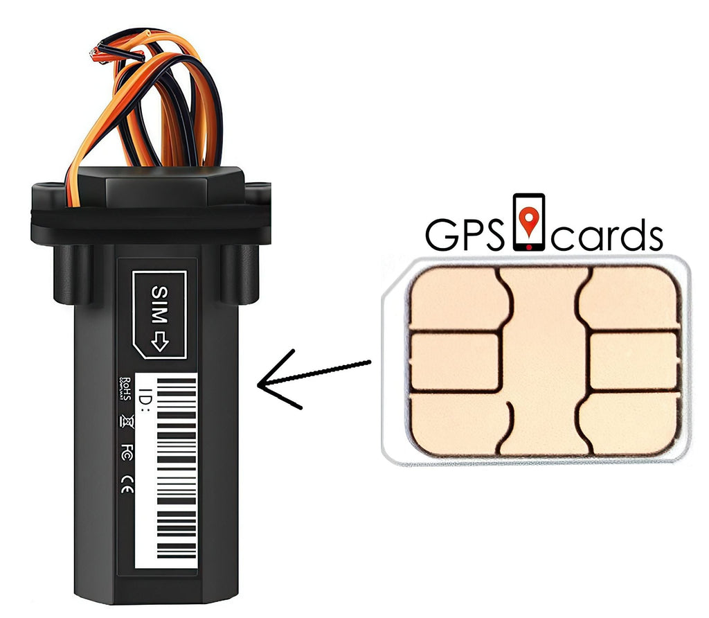GPS Cards Sim for Mini GF07 GPS Tracker/ Phone Notification/ Speed Detector