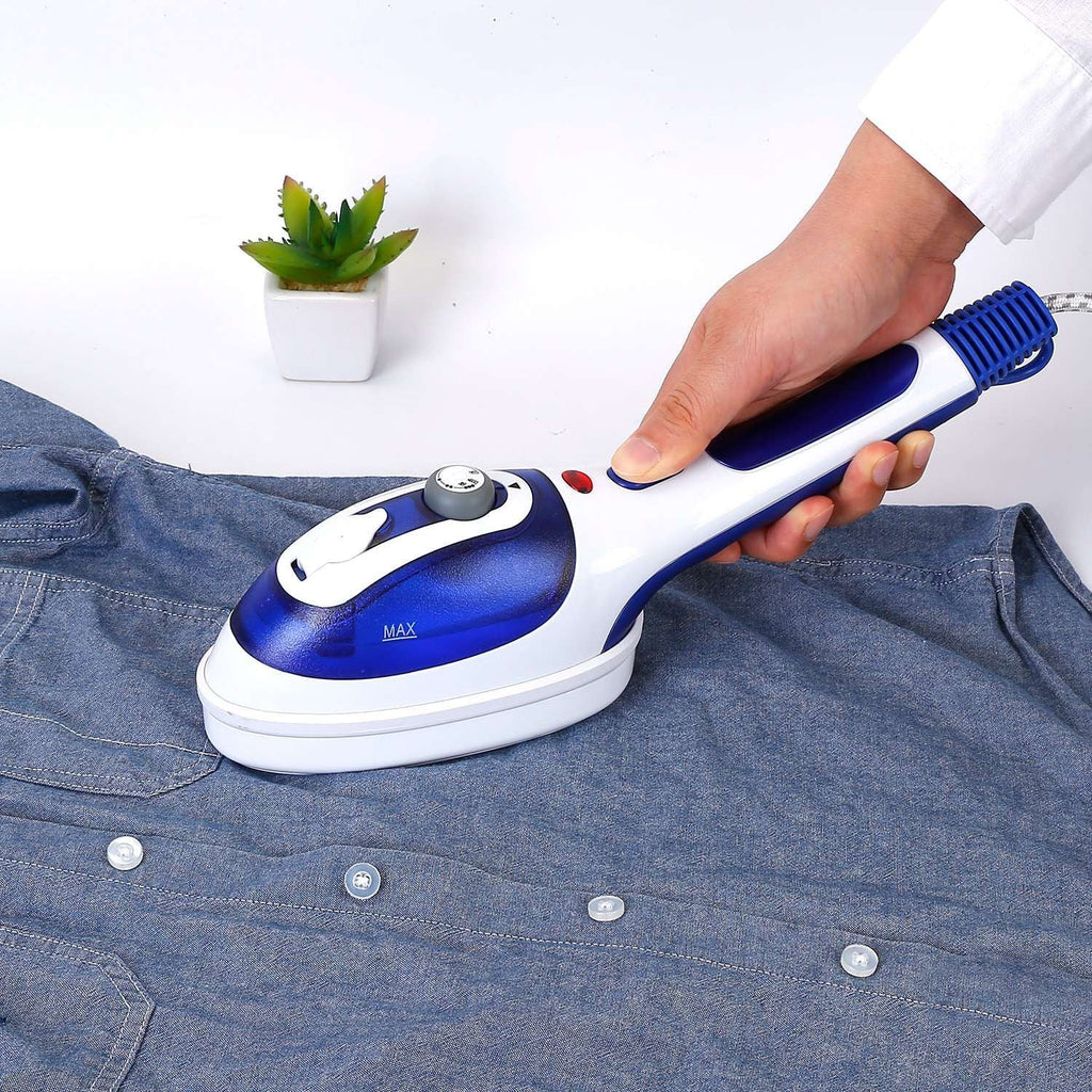 800W Handheld Electric Steam Anti-Scalding Anti Dripping Portable Iron Garment Steamer Fabric Clothes Laundry Steam Brush with 3 Adjustable Steam