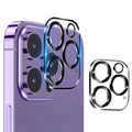 2Packs Ultra HD Camera Lens Protectors 9H Hardness Tempered Glass Camera Lens Protectors