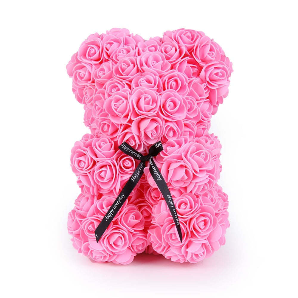 Rose Teddy Bear for Valentine's Day or Mother's Day Gifts