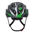 Bicycle Bluetooth helmet. (BT4.1 Bluetooth mode, 2X1W stereo phone, voice navigation GPS, MP3 music, ARGB LED dazzling tail light + left. Right turn signal lamp)