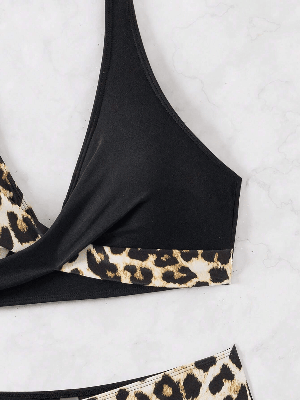 A bikini with a fashionable color