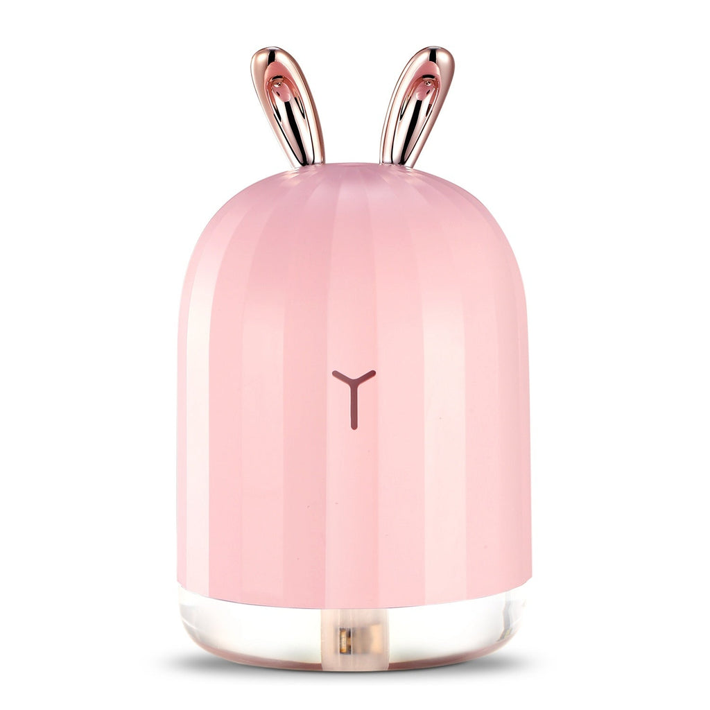 220ml Cool Mist Humidifier Ultrasonic Air Diffuser Atomizer w/7 Color Breathing Lights