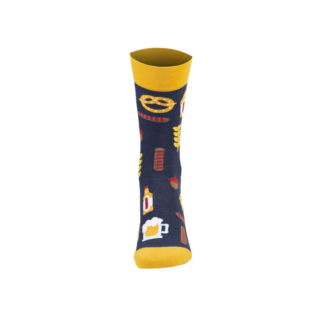 Colorful Funny Combed Cotton Crew Socks