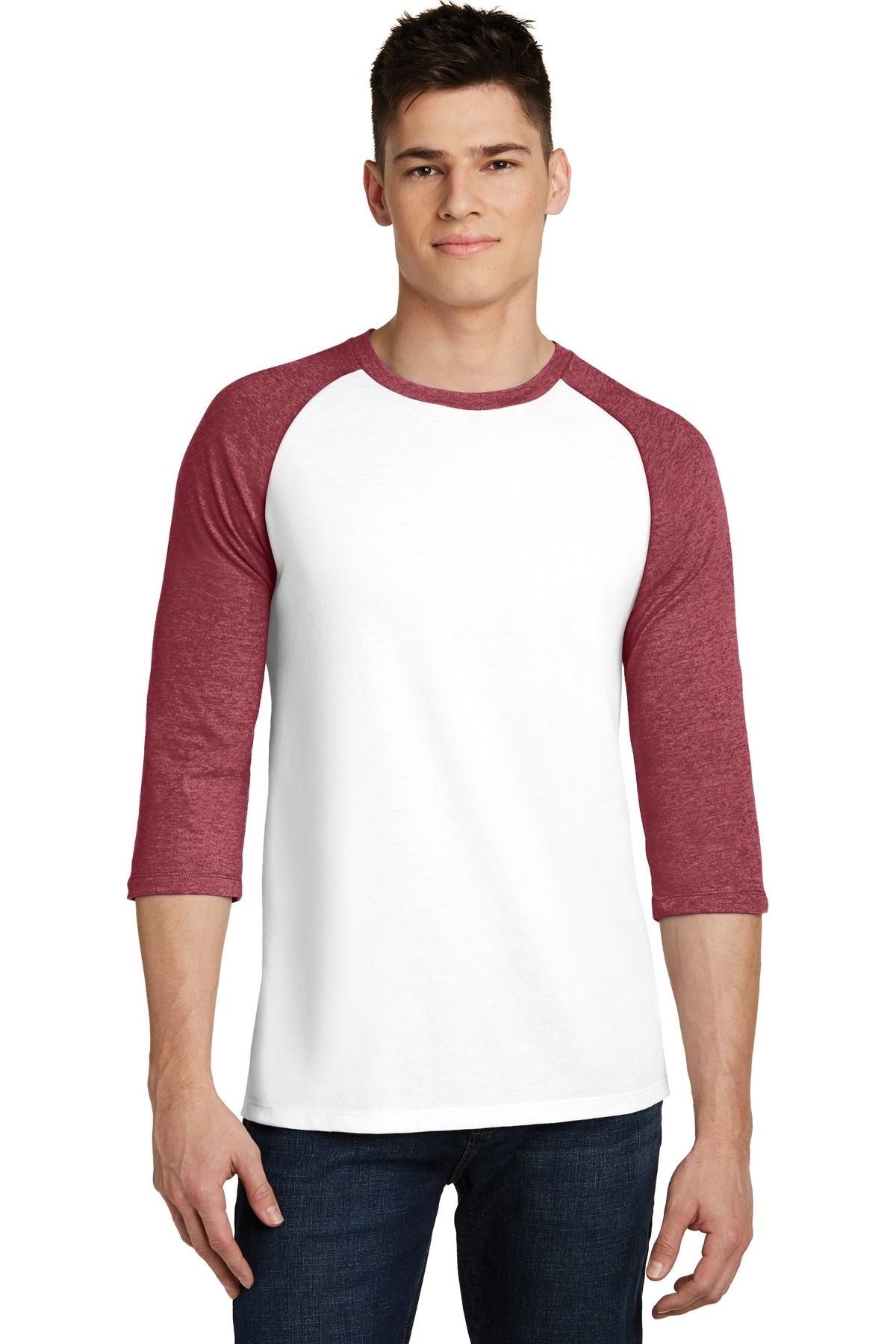 District Very Important Tee 3/4-Sleeve Raglan DT6210