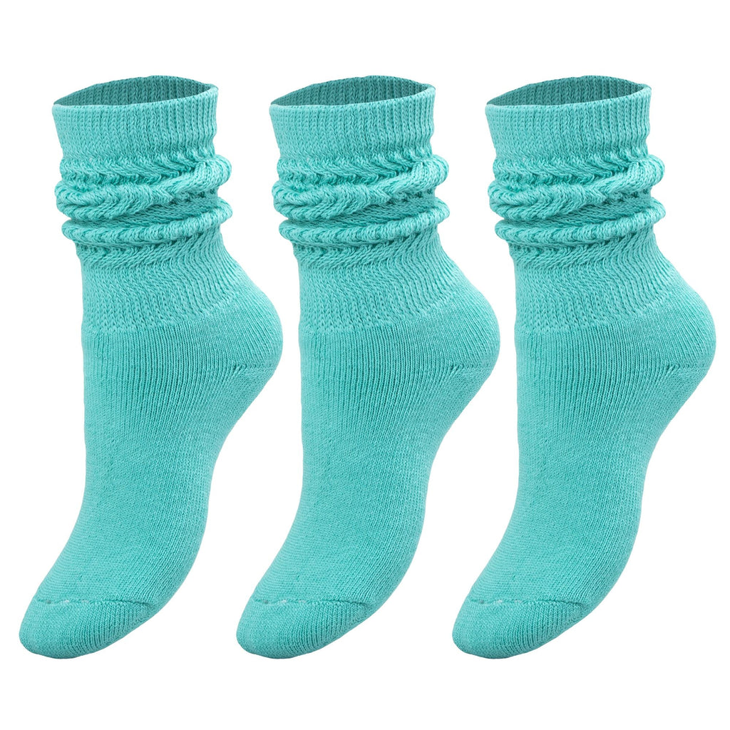 3 Pairs Kids Slouch Socks