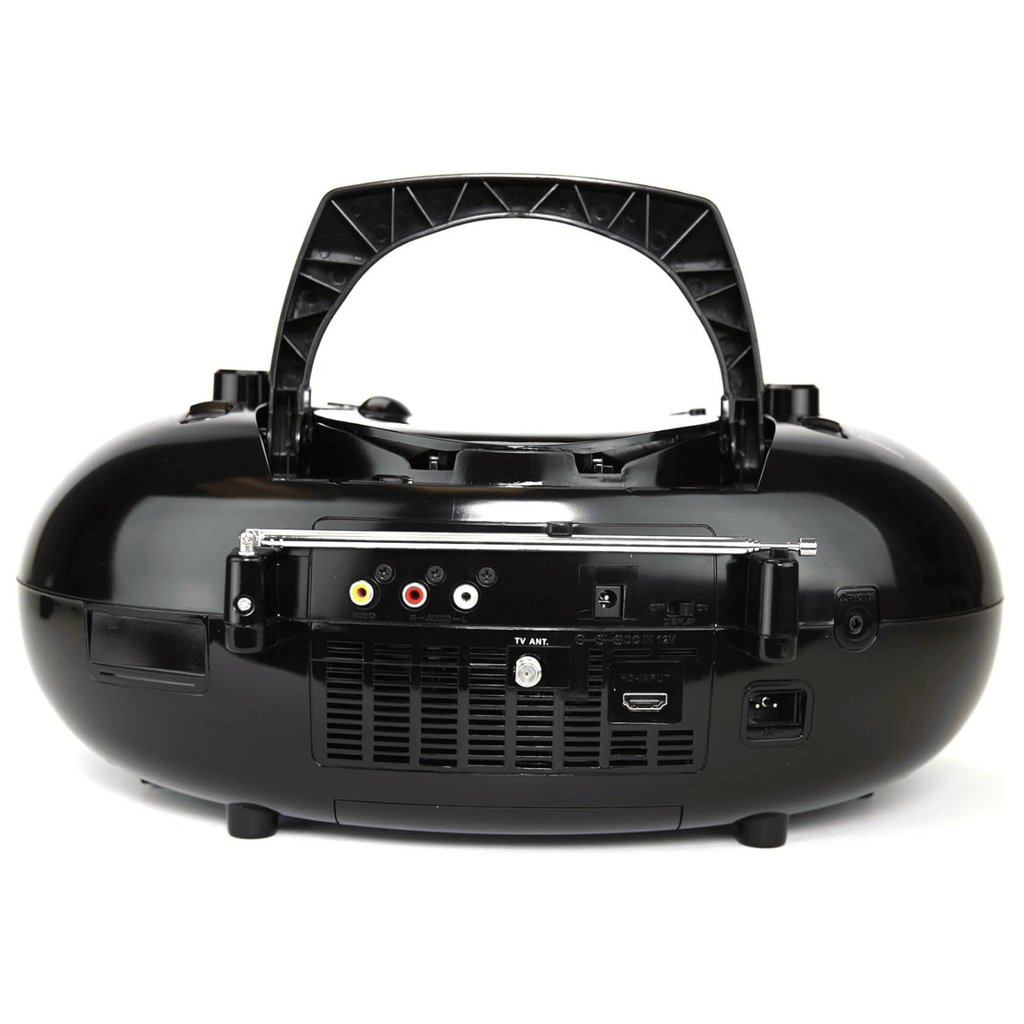 Emerson 7" Bluetooth DVD Boombox with AMFM Radio & Stereo Speakers