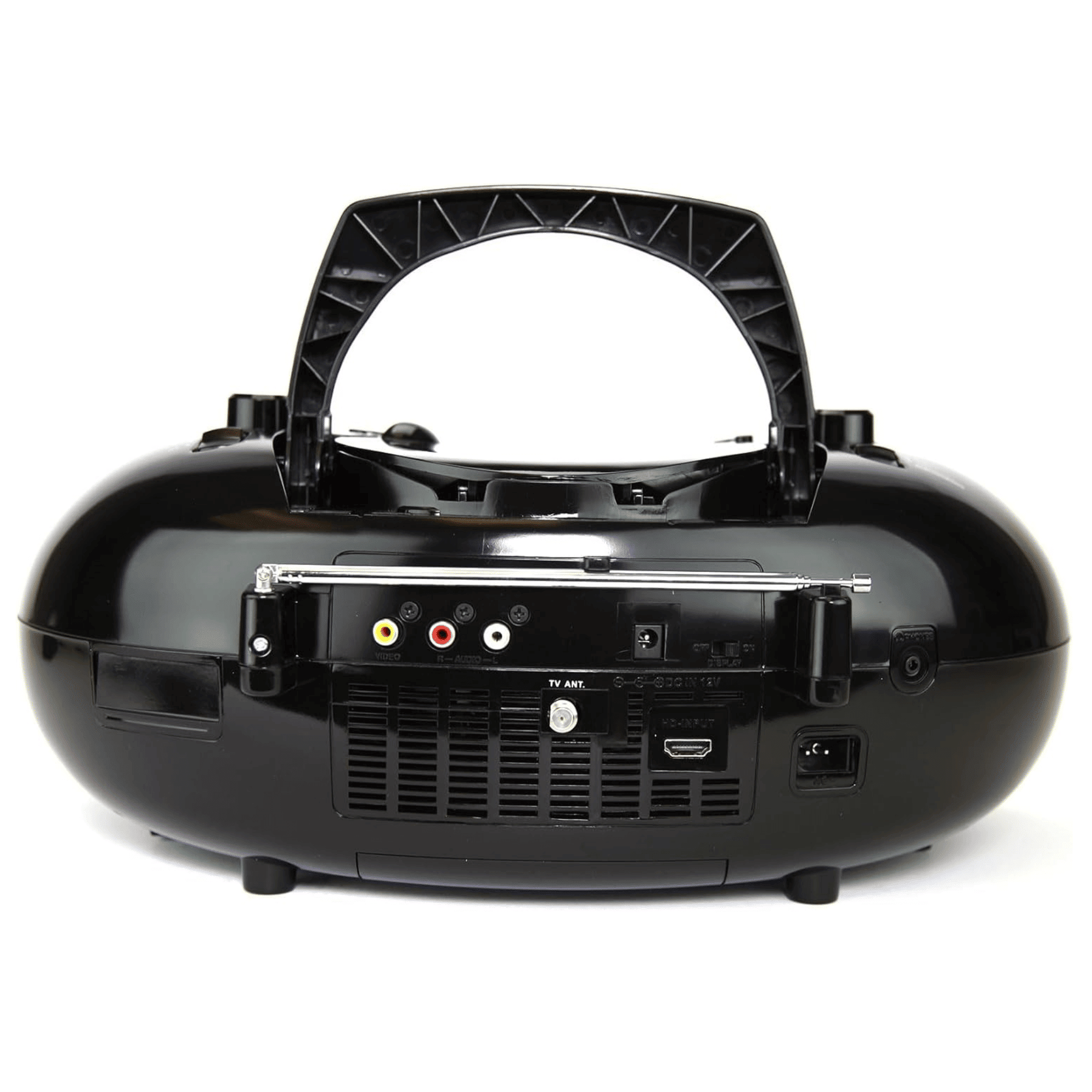 Emerson 7" Bluetooth DVD Boombox with AMFM Radio & Stereo Speakers