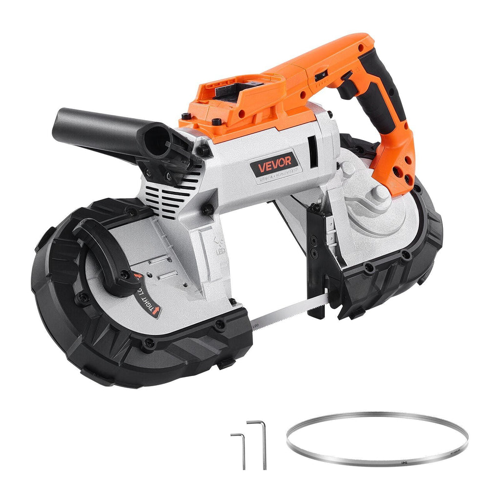 20V Portable Cordless Band Saw 5 Inches Deep Cut Variable Speed (Bare Tool)