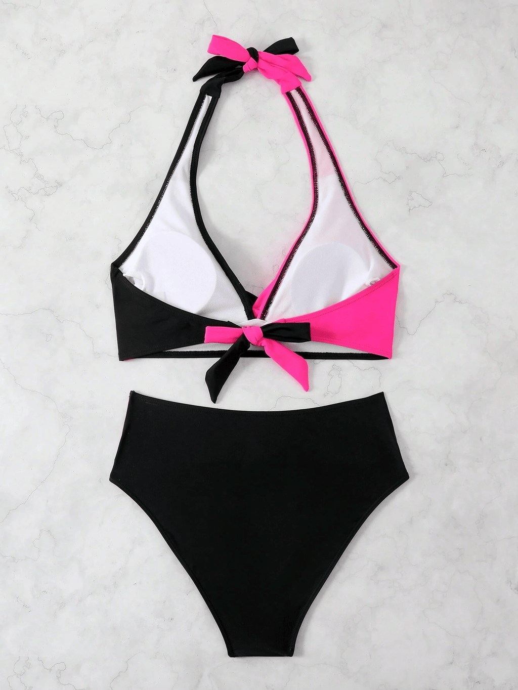 A bikini with a fashionable color