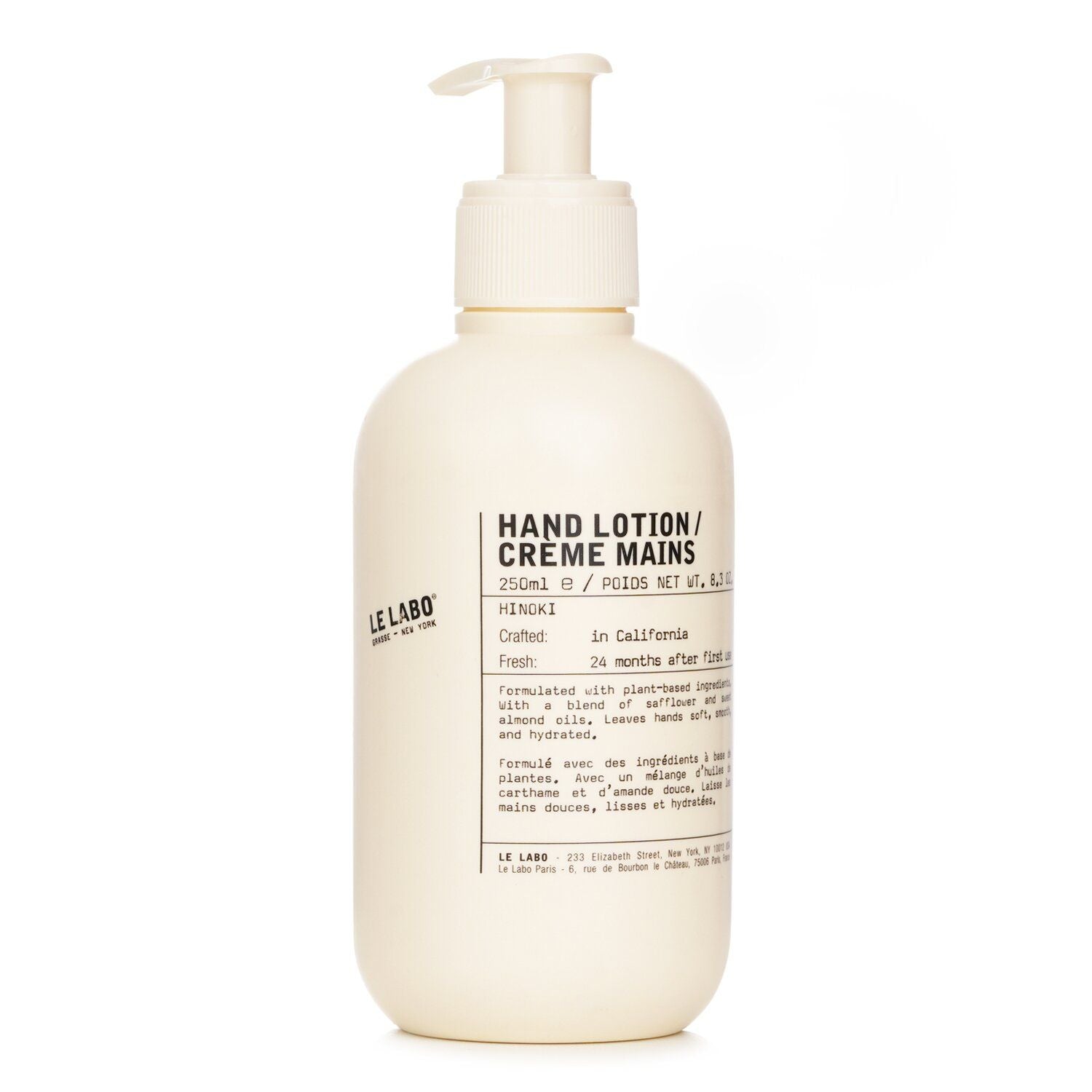 LE LABO - Hinoki Hand Lotion 102083 250ml