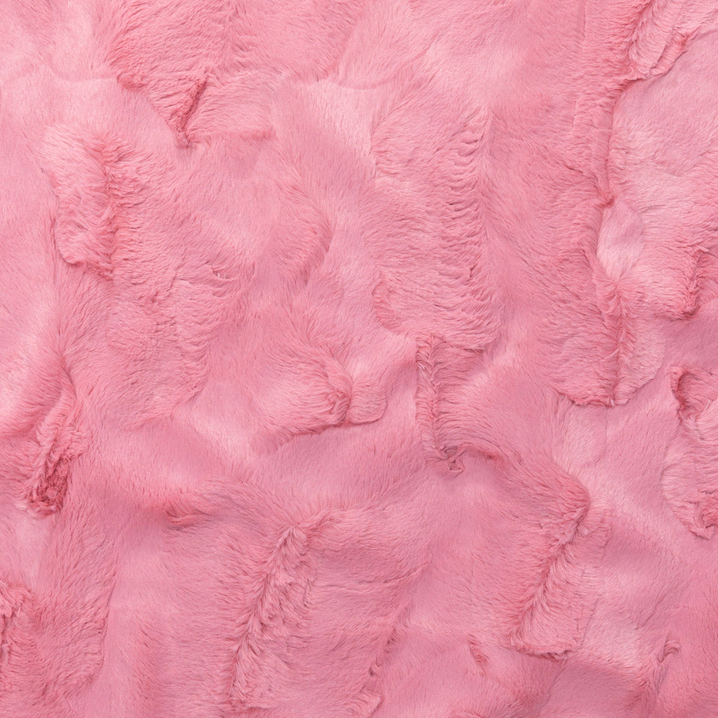 Jaxx Saxx 3 Foot Bean Bag Chair - Faux Fur - Fun Colors, Rose Quartz