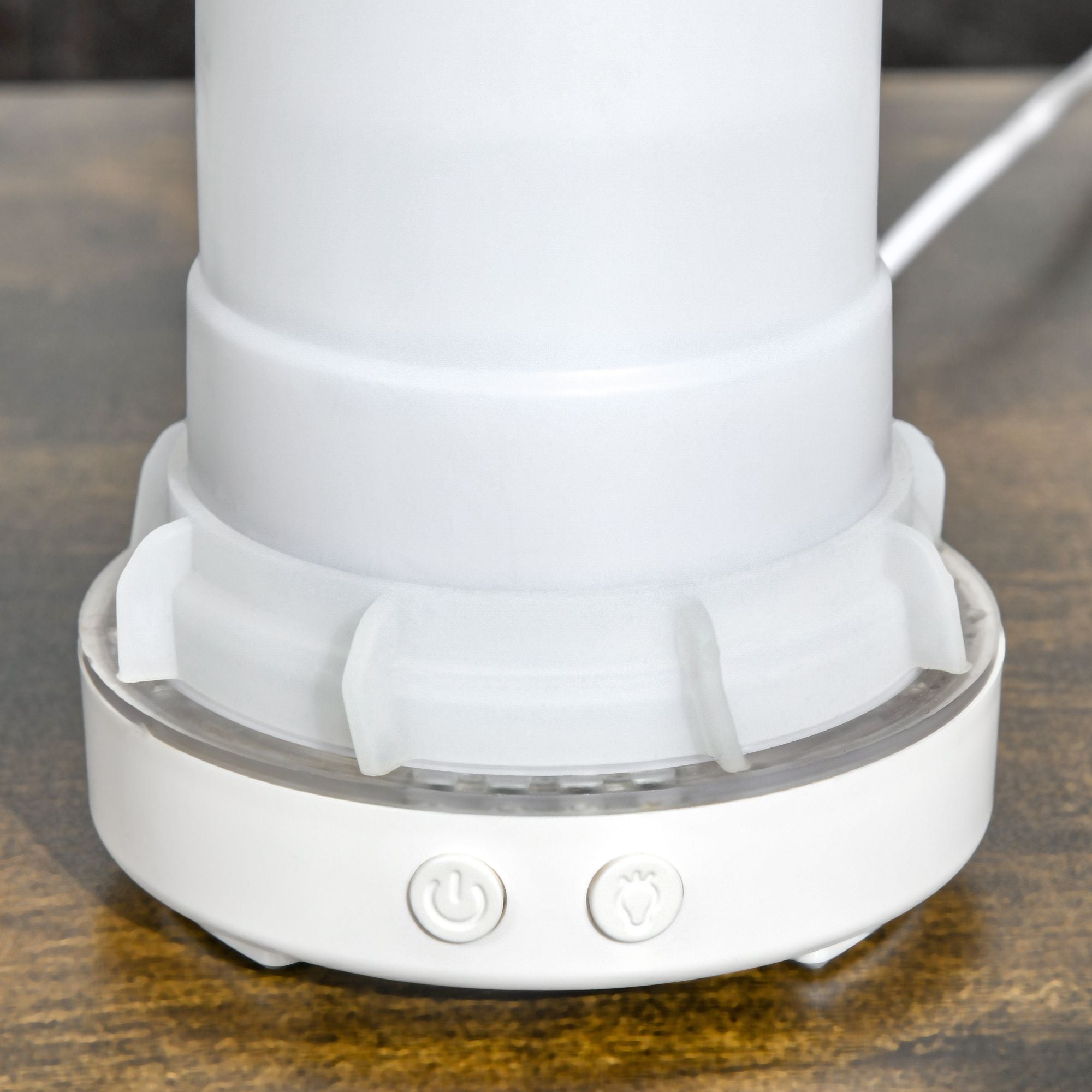 100ml Ultrasonic Aromatherapy Diffuser, Essential Oils Humidifier with Ceramic Cover, 7 Colors LED Lights, Timer, Waterless Auto-off for Home and Office, White