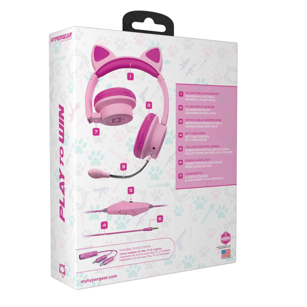 HyperGear Kombat Kitty Gaming Headset