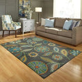 Maples Rugs Reggie Floral Runner Rug Non Slip Hallway Entry Carpet machine washable, suitable for bedroom bathroom and office room Multi, 3'10*2'6