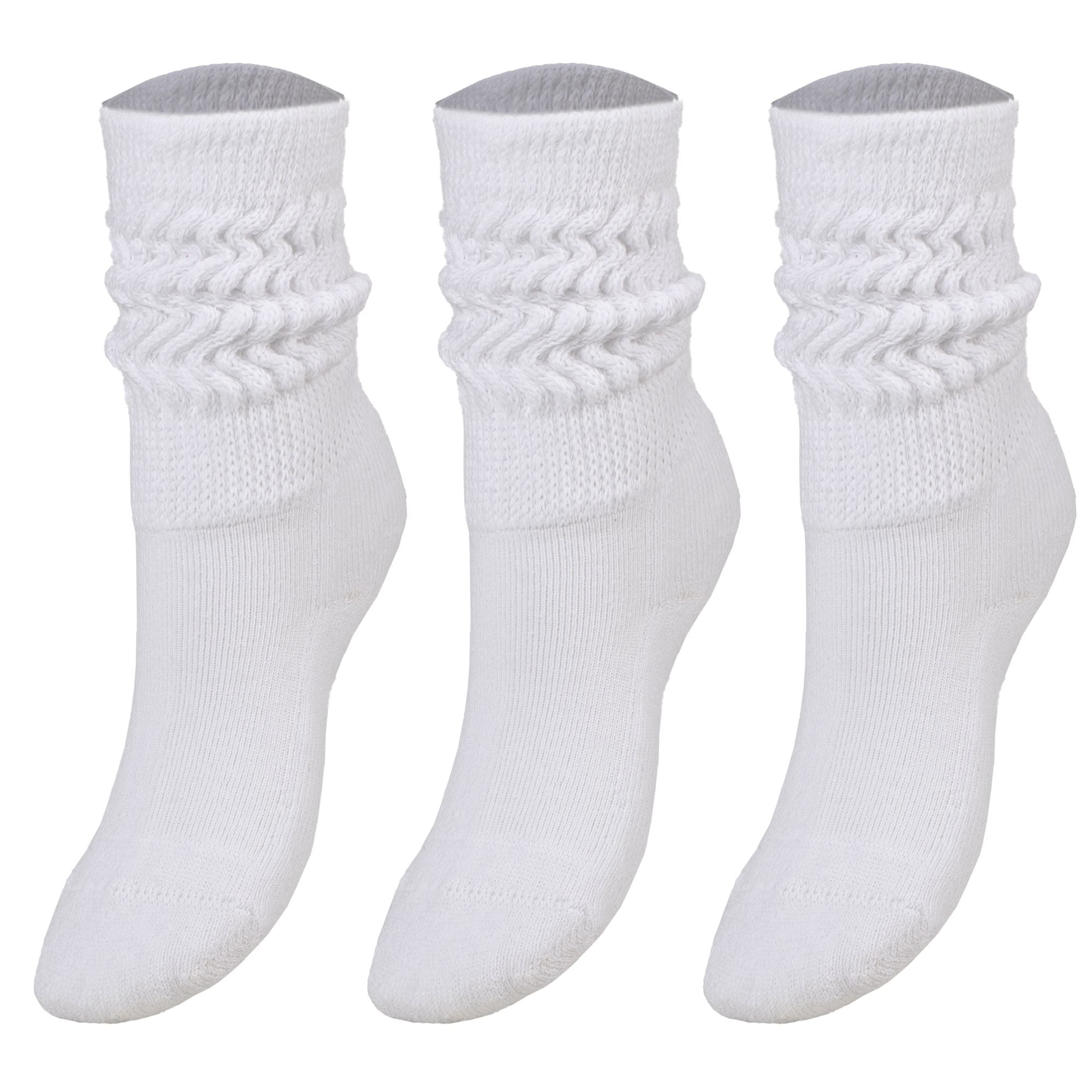 3 Pairs Kids Slouch Socks