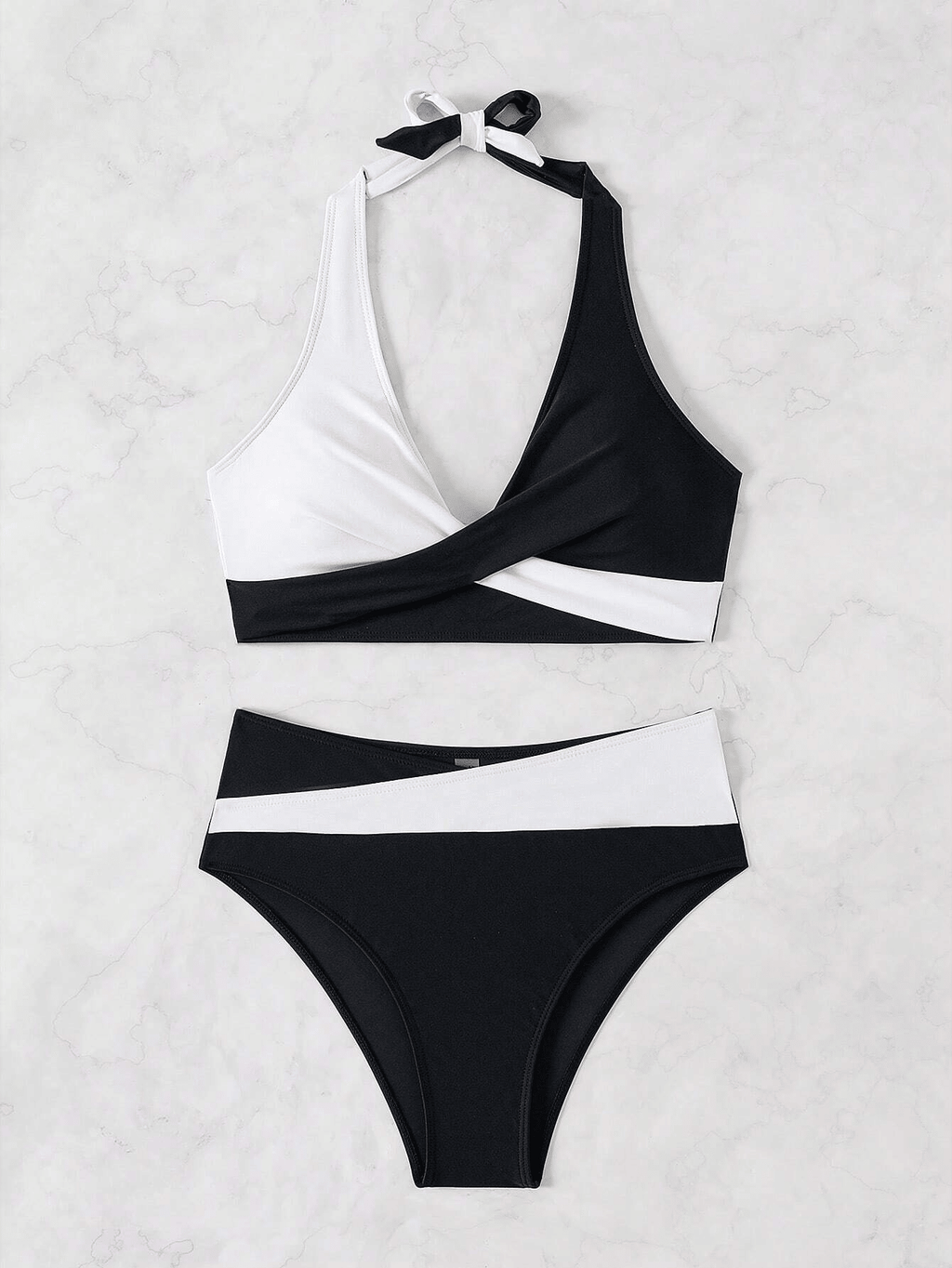 A bikini with a fashionable color