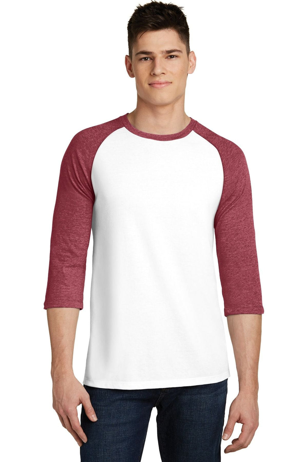 District Very Important Tee 3/4-Sleeve Raglan DT6210