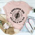 Sunflower Soul & Rock N Roll Eyes T-Shirt