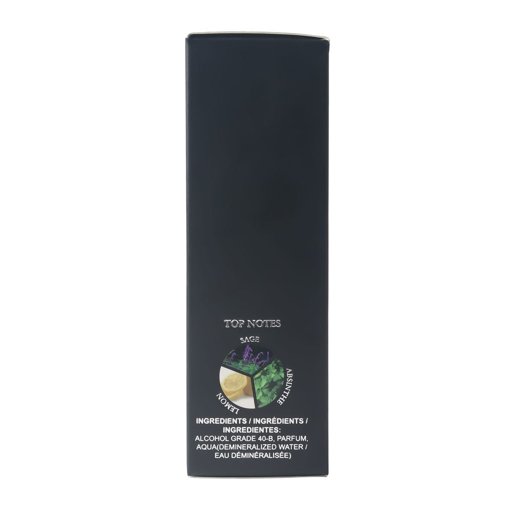 [Long-Lasting Eau De Toilette] Long-Lasting 3.4fl.oz Men's Eau De Toilette Spray - Sage,Absinthe,Lemon Flavor Perfume -Perfect for Dating,Daily Life,Parties,Gift Giving,Valentine's Day And Other