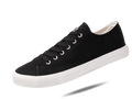 Fear0 NJ Simple Black/White Skateboard Gum Grip Skateboard Canvas Sneakers Men