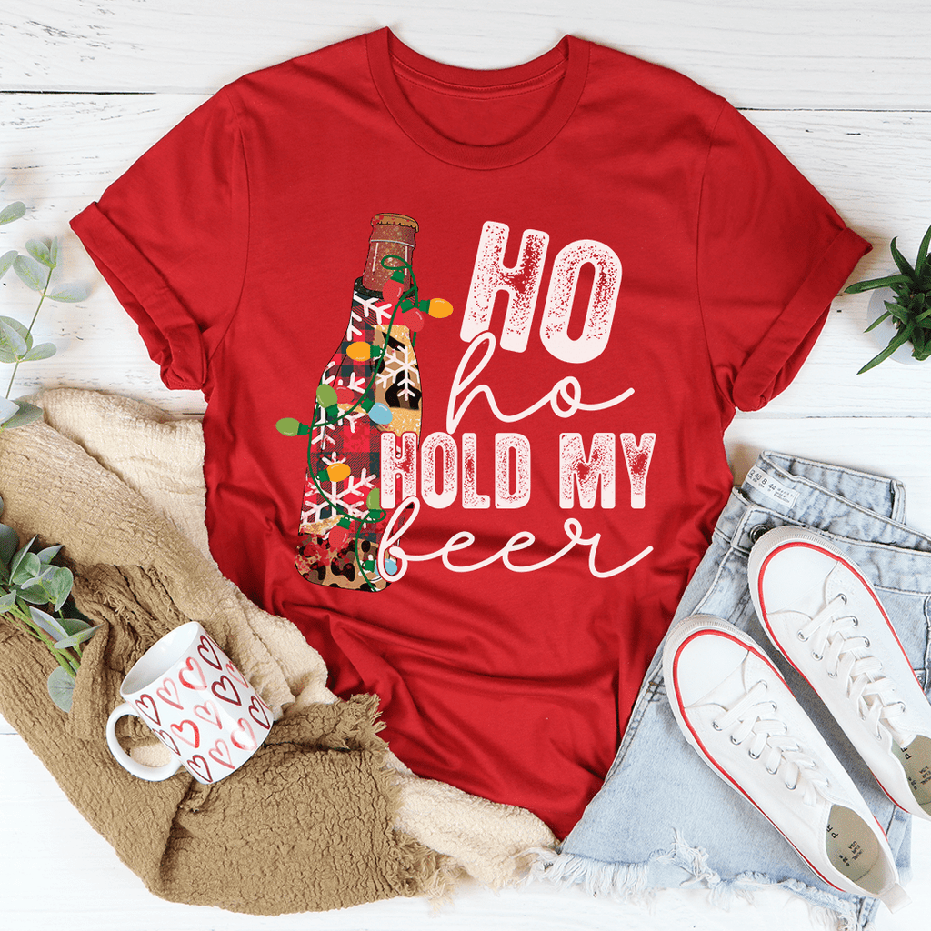 Ho Ho Hold My Beer T-Shirt