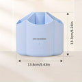 Office Desk 360 ° Rotating Double Layer Pen Holder Stationery Storage Box School Large Capacity Multifunctional Creative Pen Holder