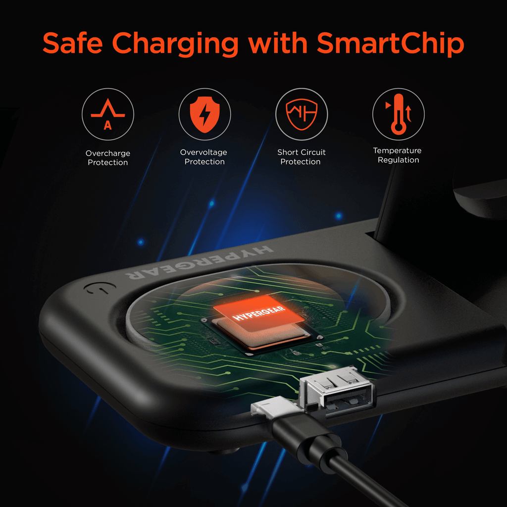 HyperGear 4 in 1 Wireless Charging Stand