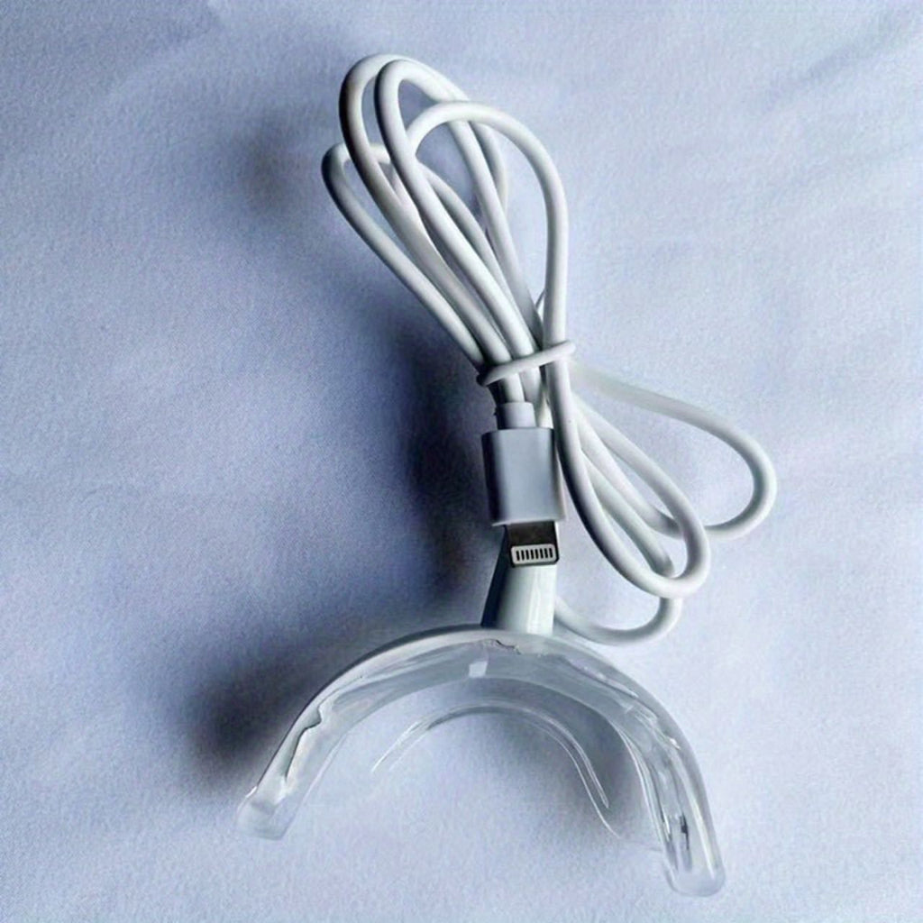 Rechargeable LED Teeth Whitening Tool - Portable, Electric & Mini Light Oral Care for a Brighter Smile!