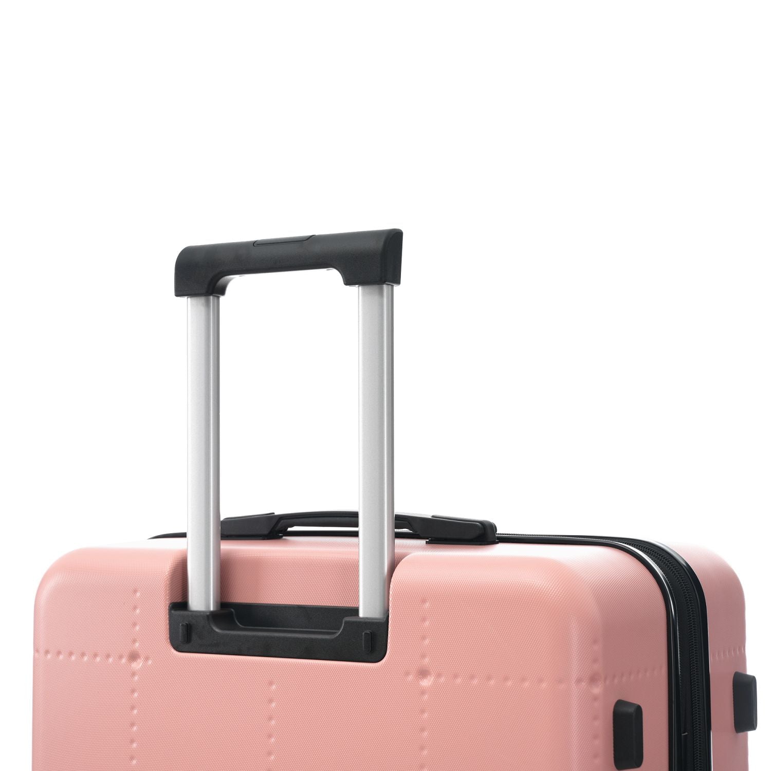 Hardside Luggage Set 5 Piece with Bags,20IN Half-opening Carry on Luggage with USB Port, Expandable 24IN 28IN Luggage with Double Spinner Wheels TSA Lock