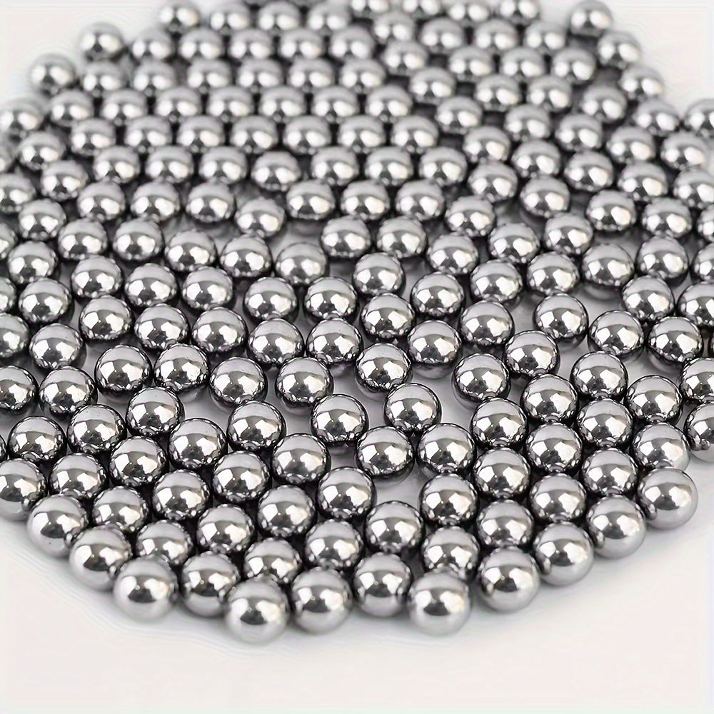 Xemussa 800pcs 6.35mm steel balls, iron balls, precision steel bearing balls, suitable for slingshots and bicycle bearings, durable outdoor leisure accessories, decorations