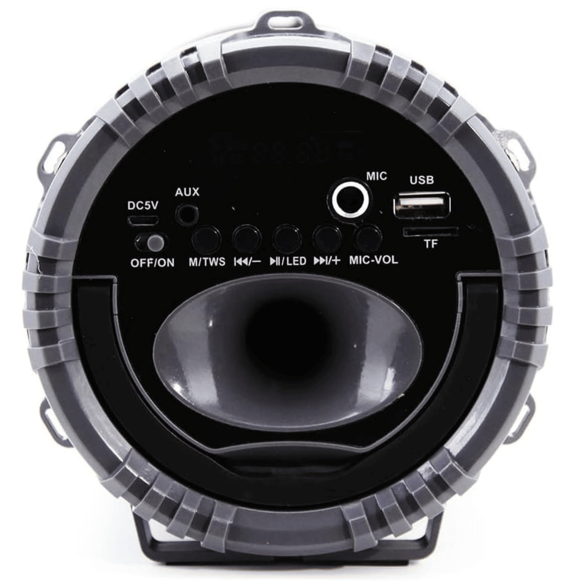 Emerson Portable Bluetooth Speaker with LED Lighting and Carrying Strap