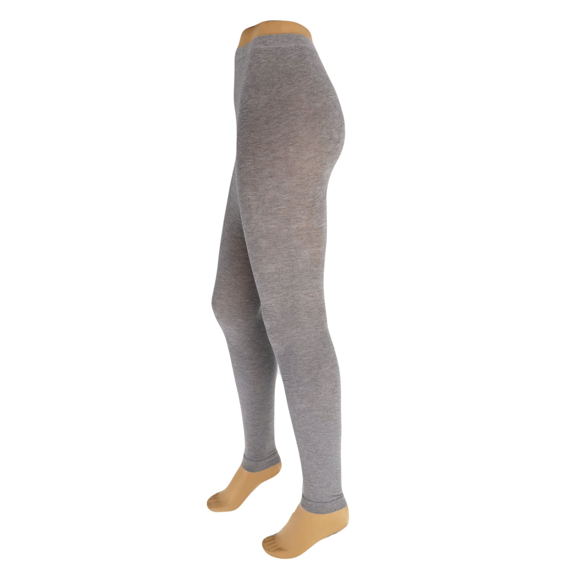 Bamboo Leggings for Women Soft Stretchy Full Length Elastic Leggings with Fancy Accessories